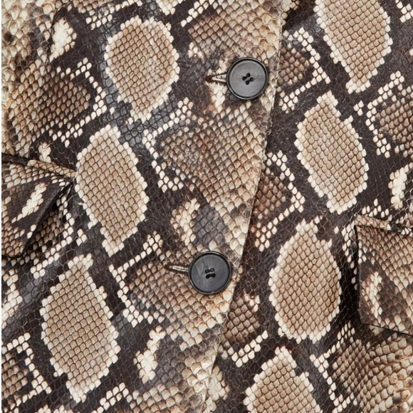 The Kooples Snake Print Blazer - Picture 6 of 17